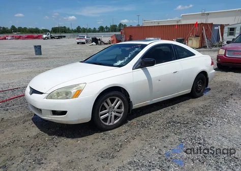 2003 Honda Accord 3.0 Ex из США, поврежденный, VIN 1HGCM81653A019016